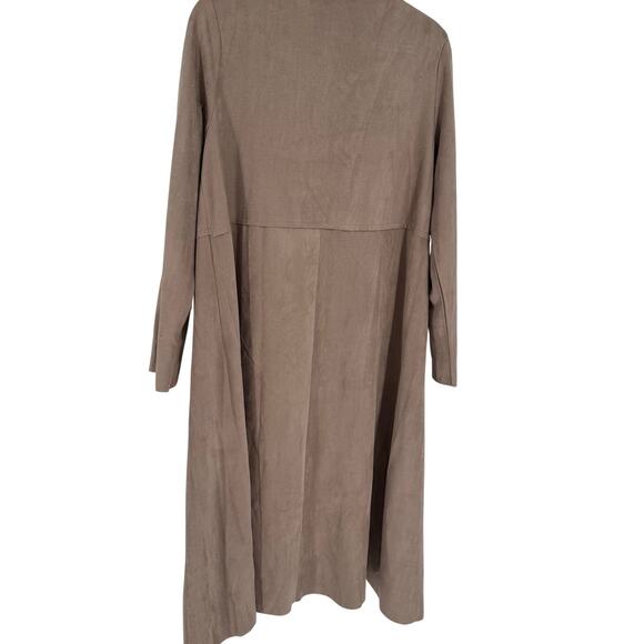 She & Sky Boutique Soft Faux Suede Western Style Duster Women's Medium Boho - Picture 3 of 6